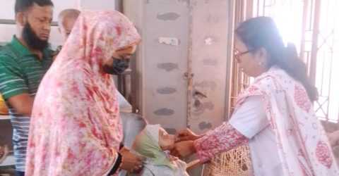 জাতীয় ভিটামিন এ প্লাস ক্যাম্পেইন ২০২৫  বন্দর ইপিআই জোনের আওতায় ৬ওয়ার্ডে ভিটামিন এ ক্যাপসুল খাওয়ানো হয়েছে