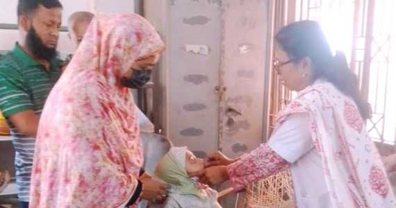 জাতীয় ভিটামিন এ প্লাস ক্যাম্পেইন ২০২৫  বন্দর ইপিআই জোনের আওতায় ৬ওয়ার্ডে ভিটামিন এ ক্যাপসুল খাওয়ানো হয়েছে