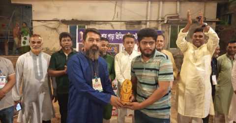 মাদ্রাজী শাহ পাড়া প্রিমিয়ার ক্রিকেট টুর্নামেন্টের ফাইনাল খেলা ও পুরস্কার বিতরণ সম্পন্ন: চ্যাম্পিয়ন খামার বাড়ি রাইডার্স